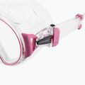 Maska do nurkowania Cressi Zeus clear pink 4