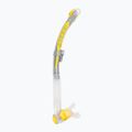 Fajka do nurkowania Cressi Corfu clear/silver/yellow