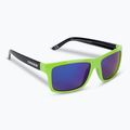 Okulary przeciwsłoneczne Cressi Bahia Floating black/kiwi/blue mirrored