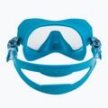 Maska do nurkowania Cressi ZS1 turquoise/turquoise 5
