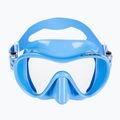 Zestaw do nurkowania Cressi F1 + Supernova Dry blue metal 2