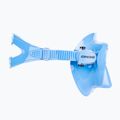 Zestaw do nurkowania Cressi F1 + Supernova Dry blue metal 3