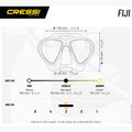 Maska do nurkowania Cressi Fiji black/blue 6