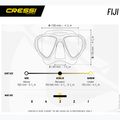 Maska do nurkowania Cressi Fiji black/black 6