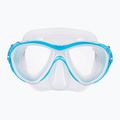 Maska do nurkowania Cressi Samoa clear/aquamarine 2