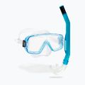 Zestaw do nurkowania Cressi Sirena + Island clear/aquamarine