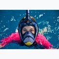 Maska pełnotwarzowa do snorkelingu Cressi Bali Full Face black/yellow 7
