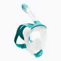 Maska pełnotwarzowa do snorkelingu Cressi Java Full Face clear/aquamarine