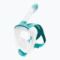 Maska pełnotwarzowa do snorkelingu Cressi Java Full Face clear/aquamarine 2