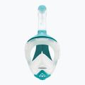 Maska pełnotwarzowa do snorkelingu Cressi Java Full Face clear/aquamarine 3
