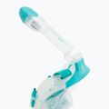 Maska pełnotwarzowa do snorkelingu Cressi Java Full Face clear/aquamarine 7