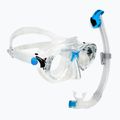Zestaw do nurkowania Cressi Marea + Seal Dry Jr clear/azure