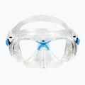 Zestaw do nurkowania Cressi Marea + Seal Dry Jr clear/azure 4