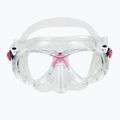Zestaw do nurkowania Cressi Marea + Seal Dry Jr clear/pink 4
