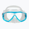 Zestaw do nurkowania Cressi Estrella + Seal Dry clear/aquamarine 4