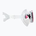 Zestaw do nurkowania Cressi Estrella + Seal Dry clear/pink 5
