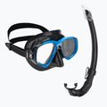 Zestaw do nurkowania Cressi Perla + Mexico black/blue