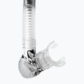 Fajka do nurkowania Cressi Alpha Ultra Dry clear/black/white 3