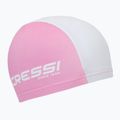 Czepek pływacki dziecięcy Cressi Tago pink/white