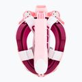 Maska pełnotwarzowa do snorkelingu dziecięca Cressi Kiddy Full Face Jr pink/purple/white 5