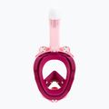 Maska pełnotwarzowa do snorkelingu dziecięca Cressi Kiddy Full Face Jr pink/purple/white 6