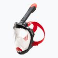 Maska pełnotwarzowa do snorkelingu dziecięca Cressi Kiddy Full Face Jr black/clear/red 2