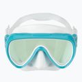 Maska do nurkowania damska Cressi Honey 420 UV white/aquamarine/blue/orange 2