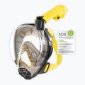 Maska pełnotwarzowa do snorkelingu Cressi Komodo Full Face black/yellow 2