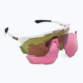Okulary przeciwsłoneczne SCICON Aeroshade Kunken white gloss/scnpp green trail