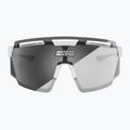 Okulary przeciwsłoneczne SCICON Aerowatt white gloss/scnpp photocromic silver 3