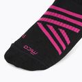 Skarpety narciarskie Mico Heavy Weight Superthermo Primaloft Merino Ski nero fucsia 3
