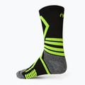 Skarpety narciarskie Mico Medium Weight X-Performance X-C Ski czarno-żółte CA00146 2