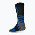 Skarpety narciarskie Mico Medium Weight X-Performance X-C Ski czarno-niebieskie CA00146 2