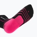 Skarpety narciarskie damskie Mico Medium Weight Warm Control Ski nero/fucsia fluo 4