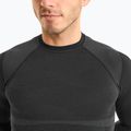 Longsleeve termoaktywny męski Mico Warm Control Round Neck nero 3