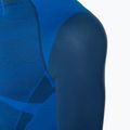 Bluza termoaktywna męska Mico Warm Control Zip Neck piombo 3