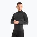 Bluza termoaktywna męska Mico Warm Control Zip Neck nero