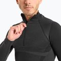 Longsleeve termoaktywny męski Mico Warm Control Zip Neck nero 3