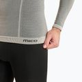 Bluza termoaktywna męska Mico Odor Zero Round Neck grigio 4