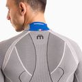 Bluza termoaktywna męska Mico Odor Zero Mock Neck grigio 3
