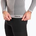 Bluza termoaktywna męska Mico Odor Zero Mock Neck grigio 4