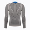 Bluza termoaktywna męska Mico Odor Zero Mock Neck grigio 6