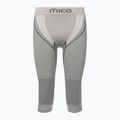 Spodnie termoaktywne męskie Mico Odor Zero Ionic+ 3/4 grigio