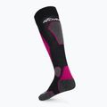 Skarpety narciarskie damskie Nordica High Performance 3.0 black/fuxia/white 2