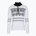 Bluza termoaktywna damska Newland Groenlandia Half Zip white/black
