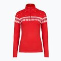 Bluza termoaktywna damska Newland Hilde Half Zip red/white