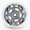 Kółka do rolek z łożyskami FILA Wheels ABEC 5 72mm/82A 8 szt. white