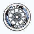 Kółka do rolek z łożyskami FILA Wheels ABEC 5 76mm/82A 8 szt. white