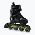 Rolki dziecięce FILA Wizy Alu black/lime