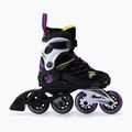 Rolki dziecięce FILA Wizy G black/yellow magenta 2
